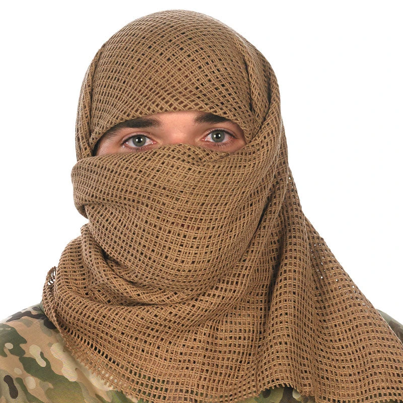 CAMCON FACE VEILS -DESERT TAN 4 CAMCON FACE VEILS -DESERT TAN