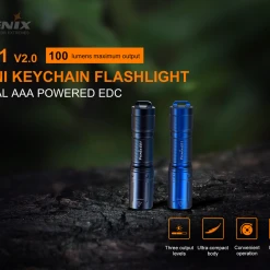 Fenix-PD36R + E01 V 2.0 Combo (Battery Included)