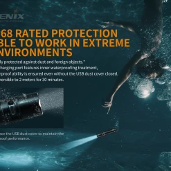 Fenix-PD36R + E01 V 2.0 Combo (Battery Included)